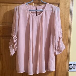 Calvin Klein Light Pink Blouse